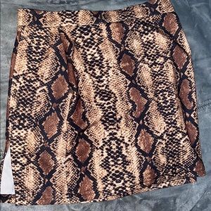Snakeskin skirt for sale
